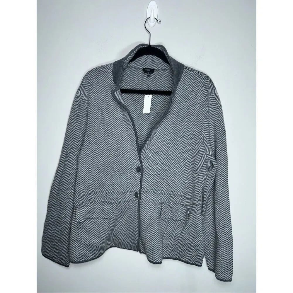 Talbots pure merino wool blazer size XL